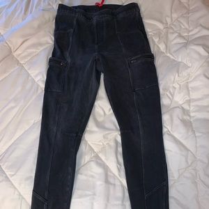 Spanx charcoal jeans